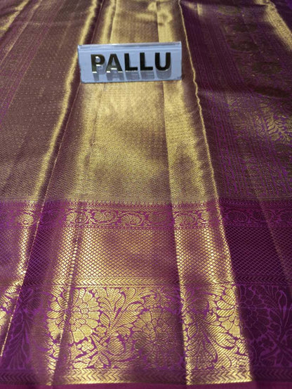 Pure Kanchipuram Silk Saree.