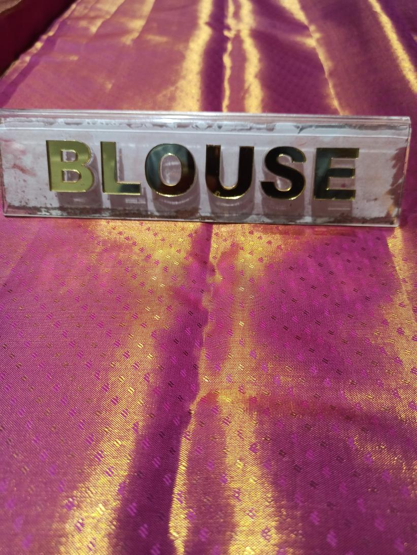 Pure Kanchipuram Silk Saree.