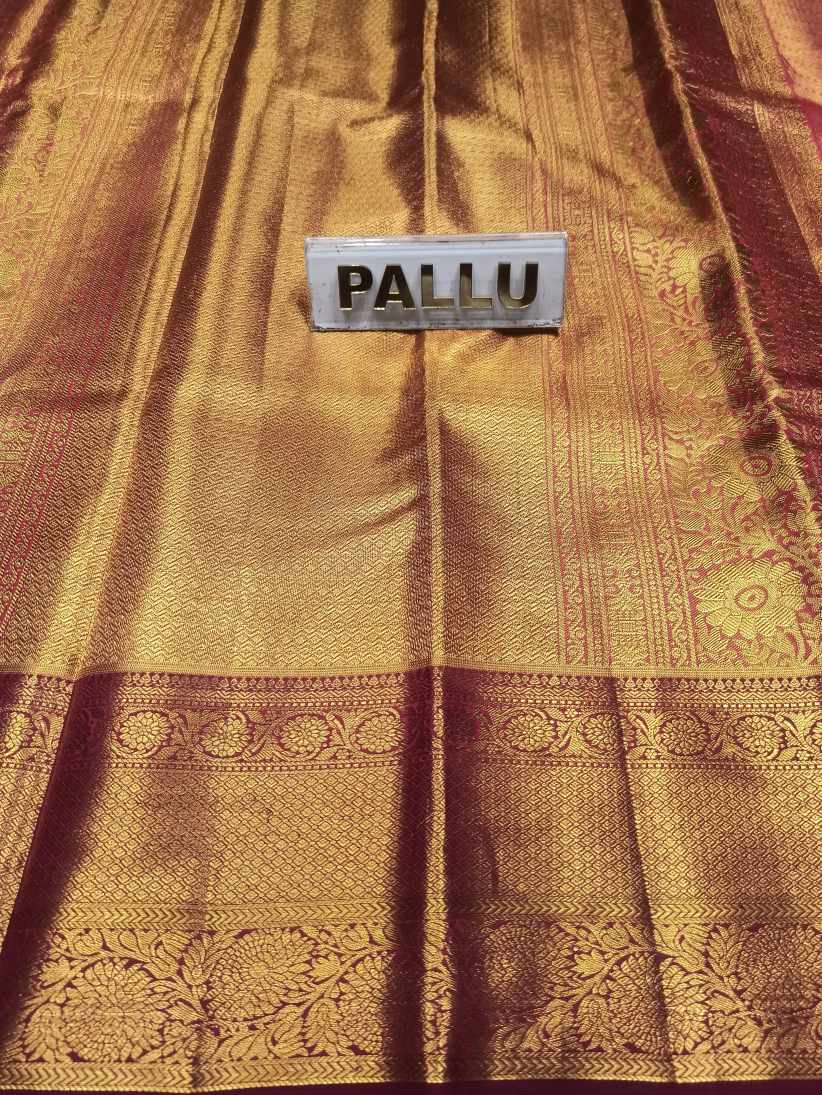 Pure Kanchipuram Silk Saree.