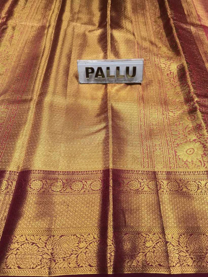 Pure Kanchipuram Silk Saree.