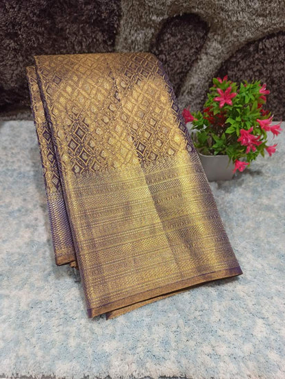 Pure Kanchipuram Silk Saree.