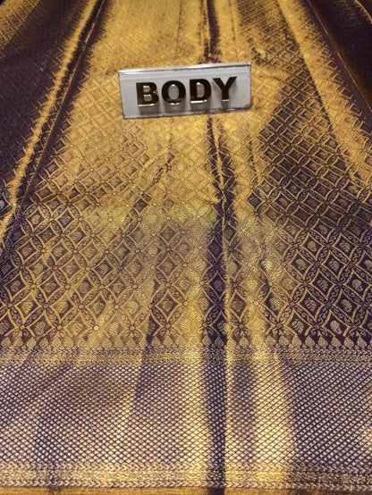 Pure Kanchipuram Silk Saree.