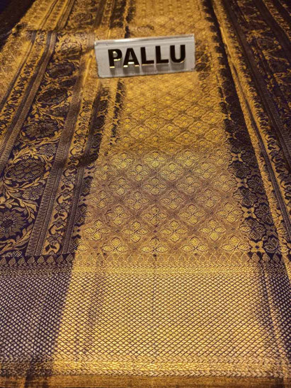 Pure Kanchipuram Silk Saree.