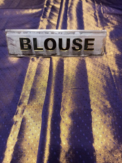 Pure Kanchipuram Silk Saree.