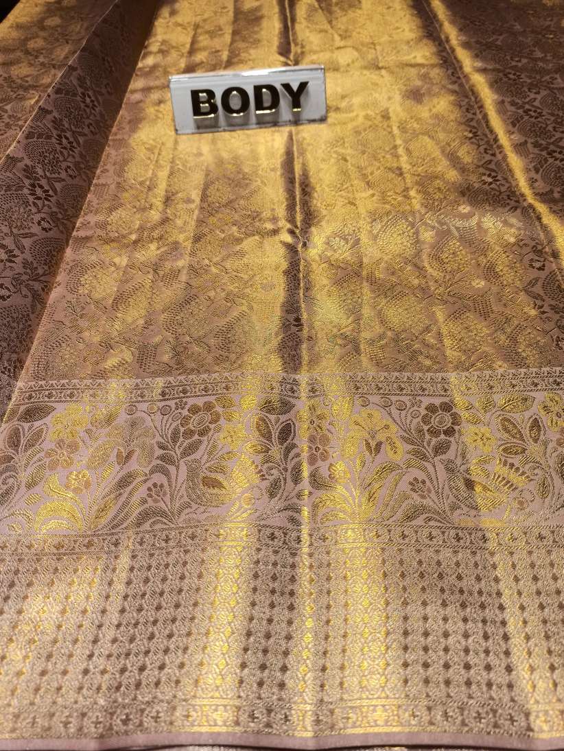 Pure Kanchipuram Silk Saree.