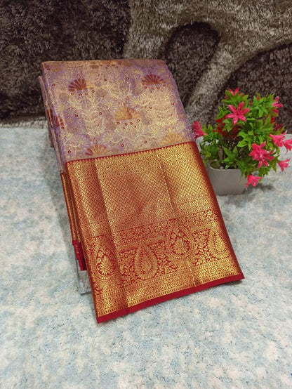 Pure Kanchipuram Silk Saree.
