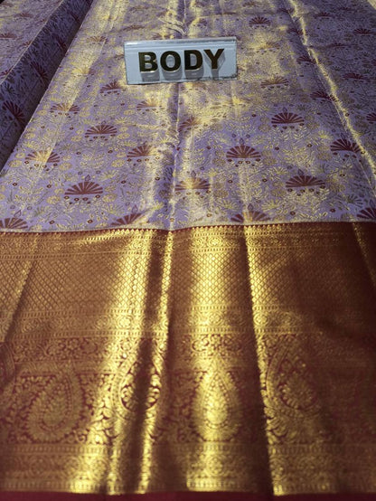 Pure Kanchipuram Silk Saree.