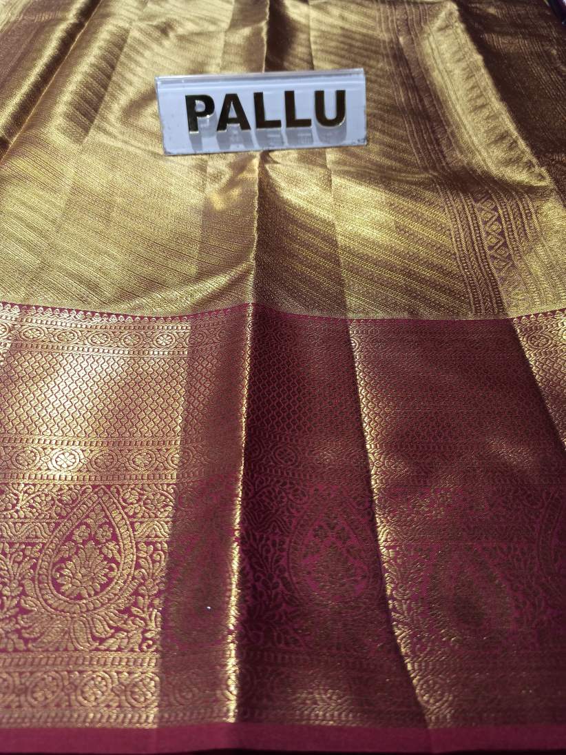 Pure Kanchipuram Silk Saree.
