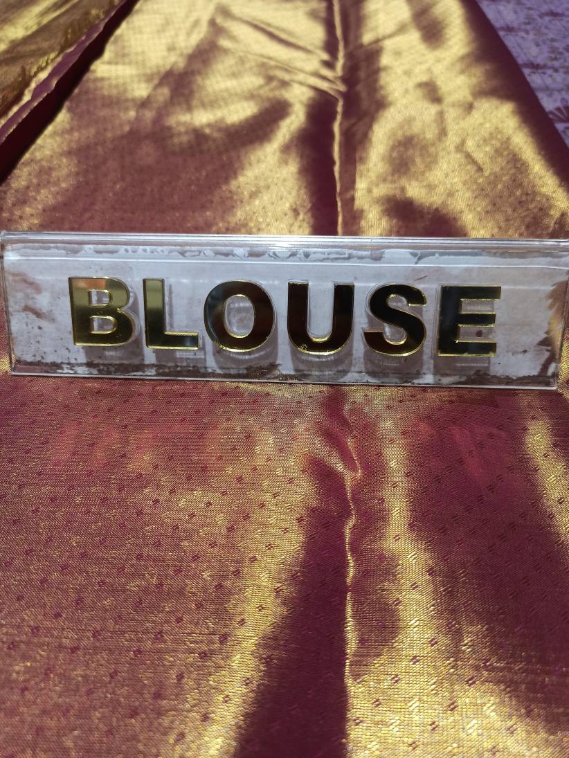 Pure Kanchipuram Silk Saree.