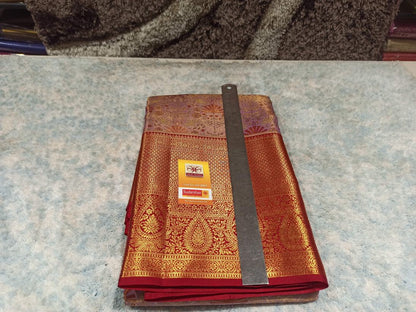 Pure Kanchipuram Silk Saree.