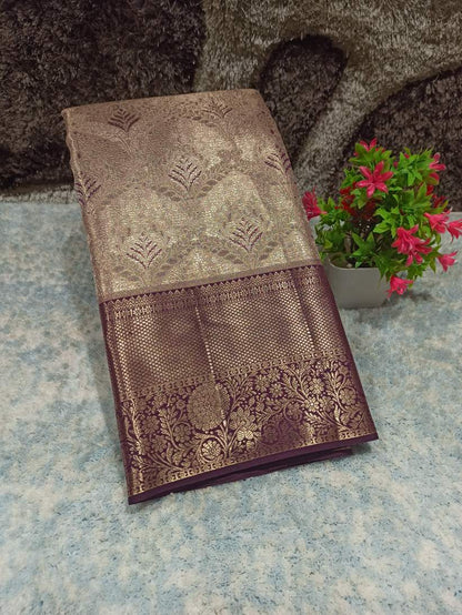 Pure Kanchipuram Silk Saree.
