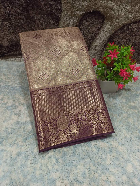 Pure Kanchipuram Silk Saree.
