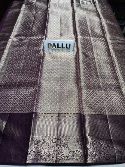 Pure Kanchipuram Silk Saree.