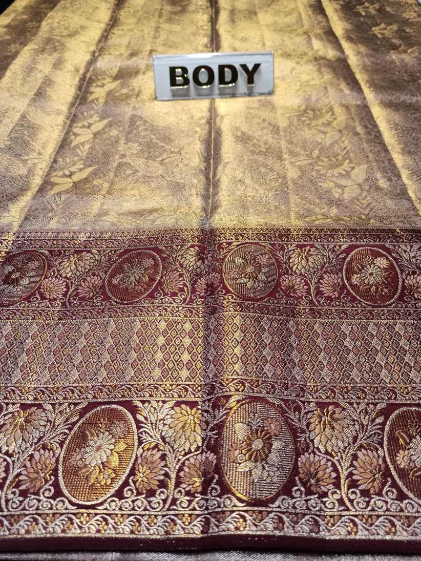 Pure Kanchipuram Silk Saree.