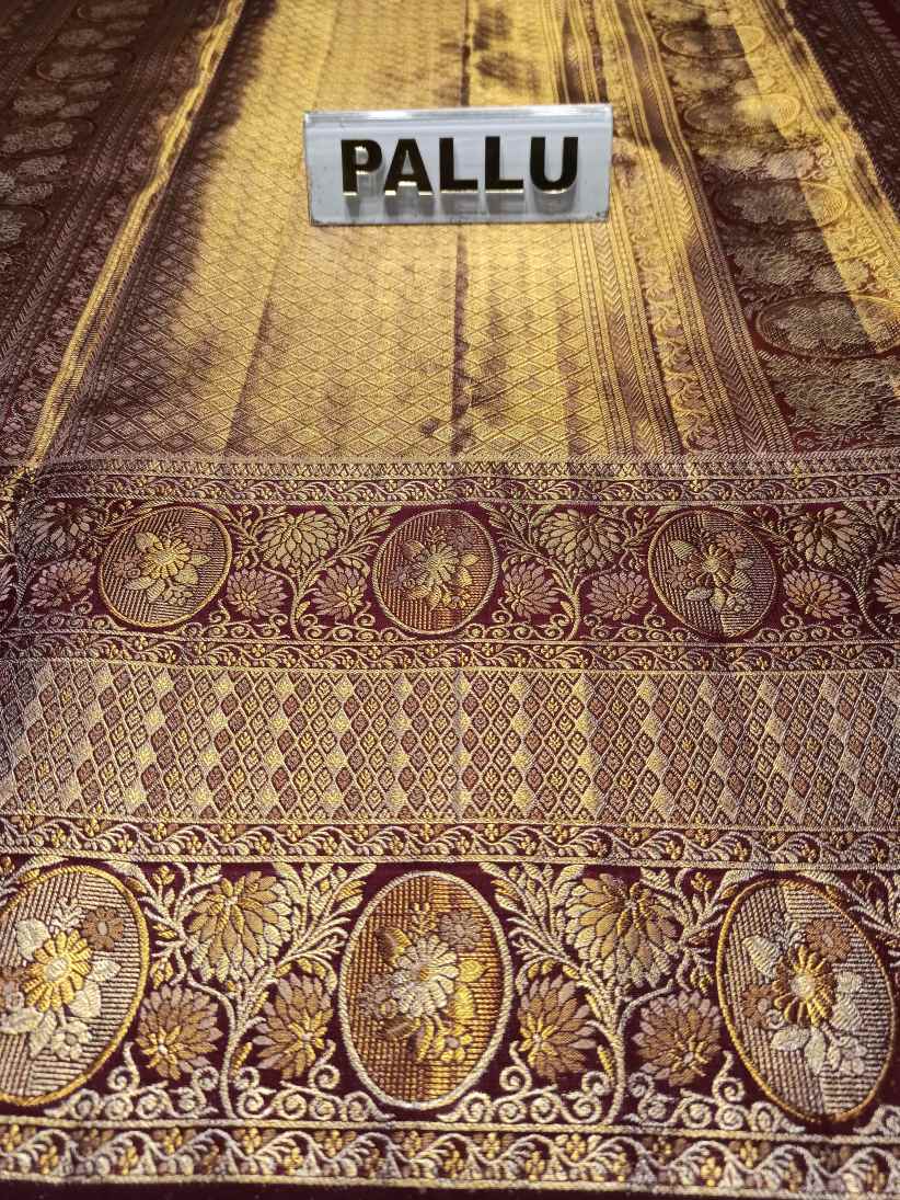 Pure Kanchipuram Silk Saree.