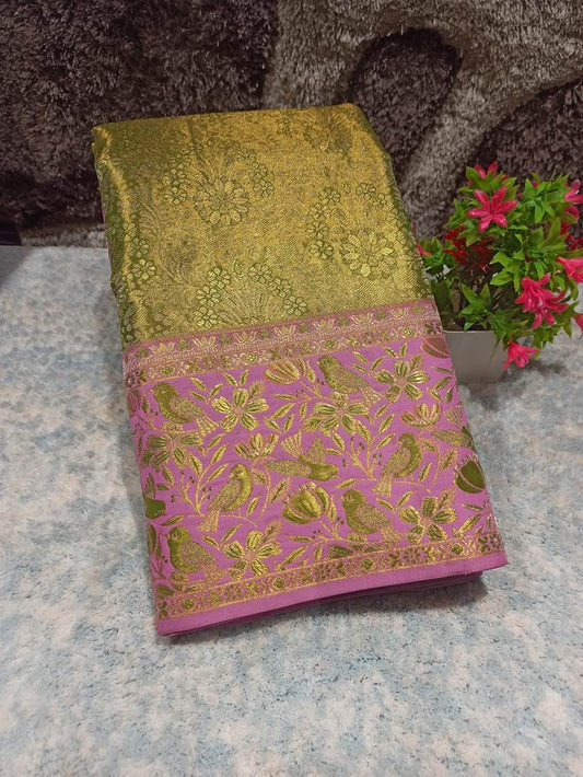 Pure Kanchipuram Silk Saree.