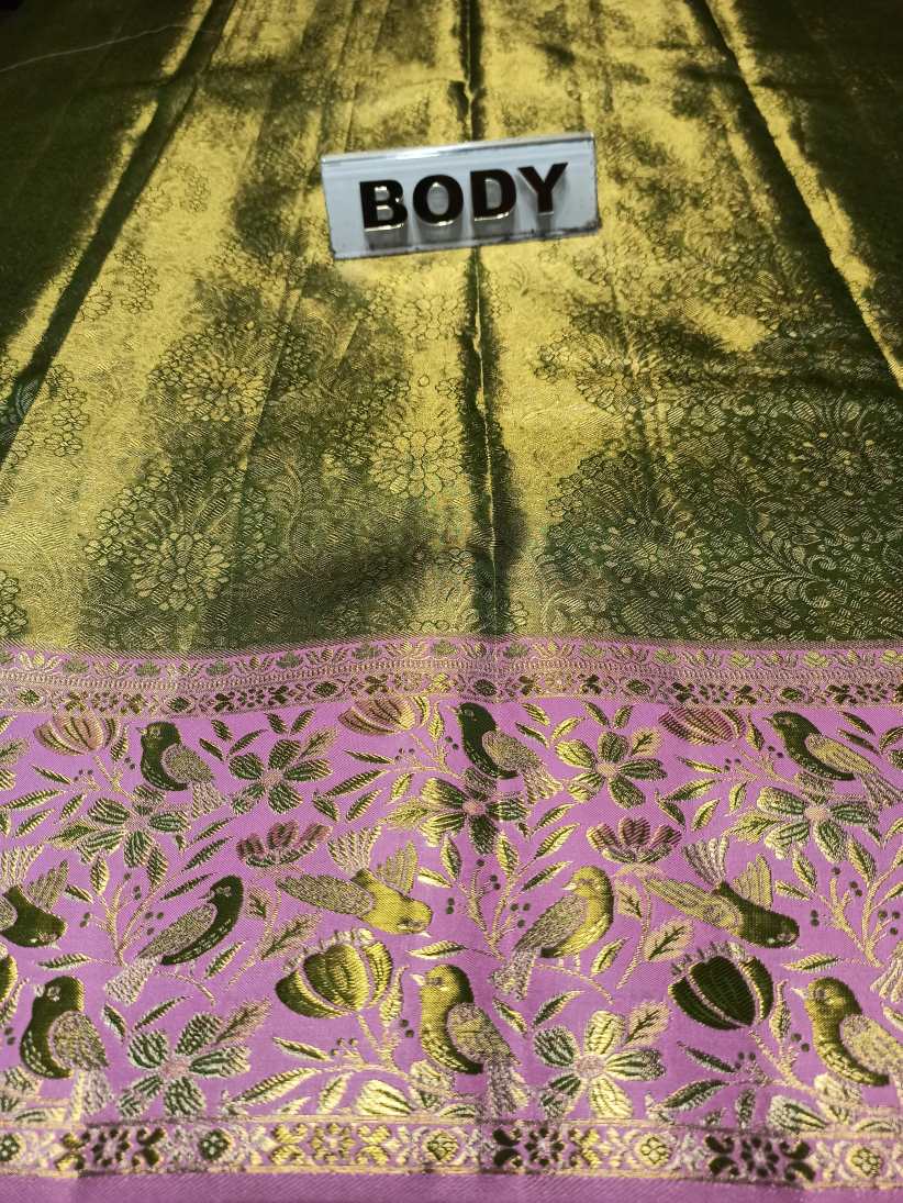 Pure Kanchipuram Silk Saree.