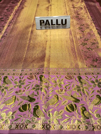 Pure Kanchipuram Silk Saree.