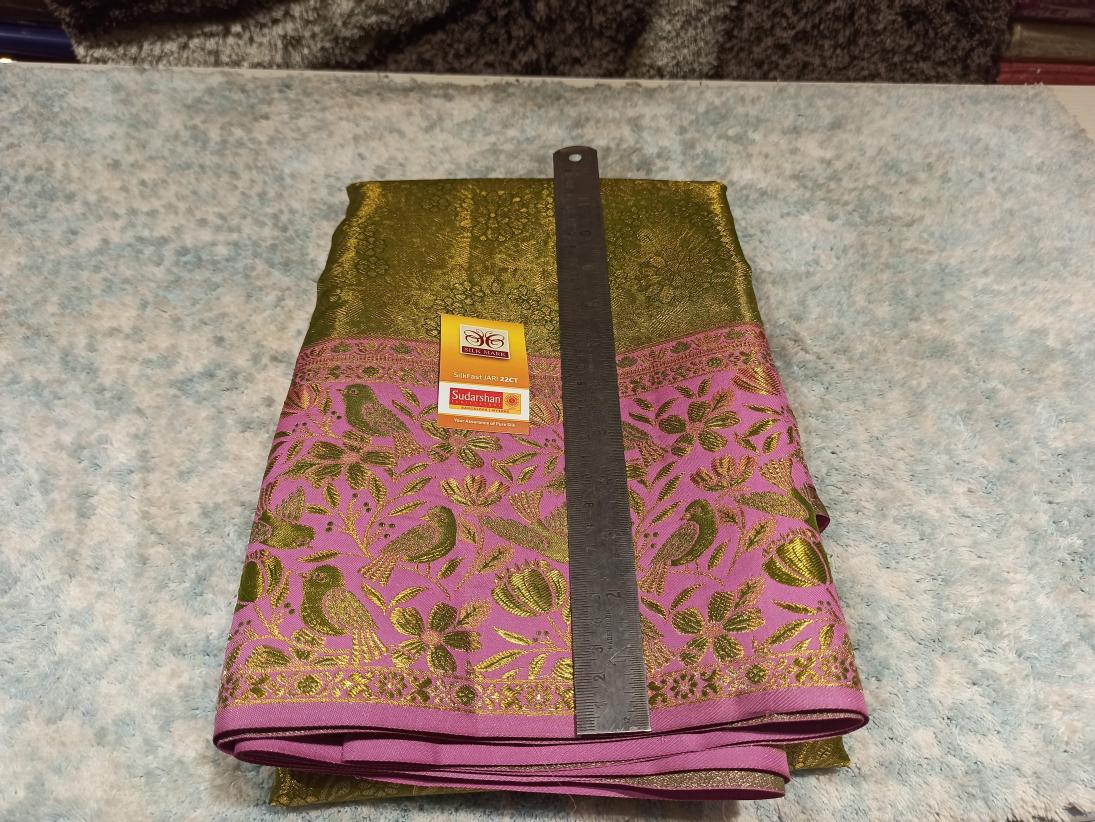 Pure Kanchipuram Silk Saree.