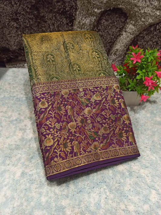 Pure Kanchipuram Silk Saree.