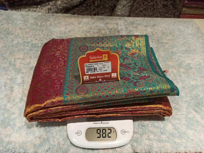 Pure Kanchipuram Silk Saree.