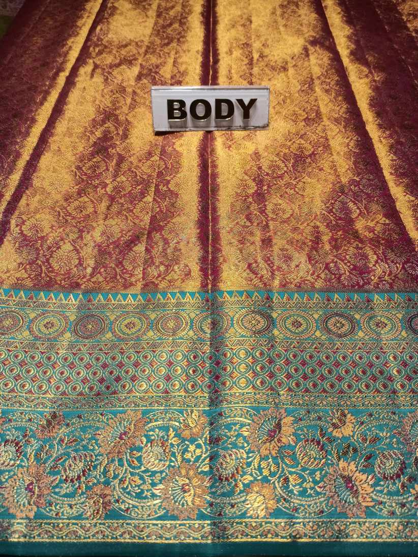 Pure Kanchipuram Silk Saree.