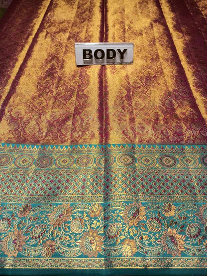 Pure Kanchipuram Silk Saree.