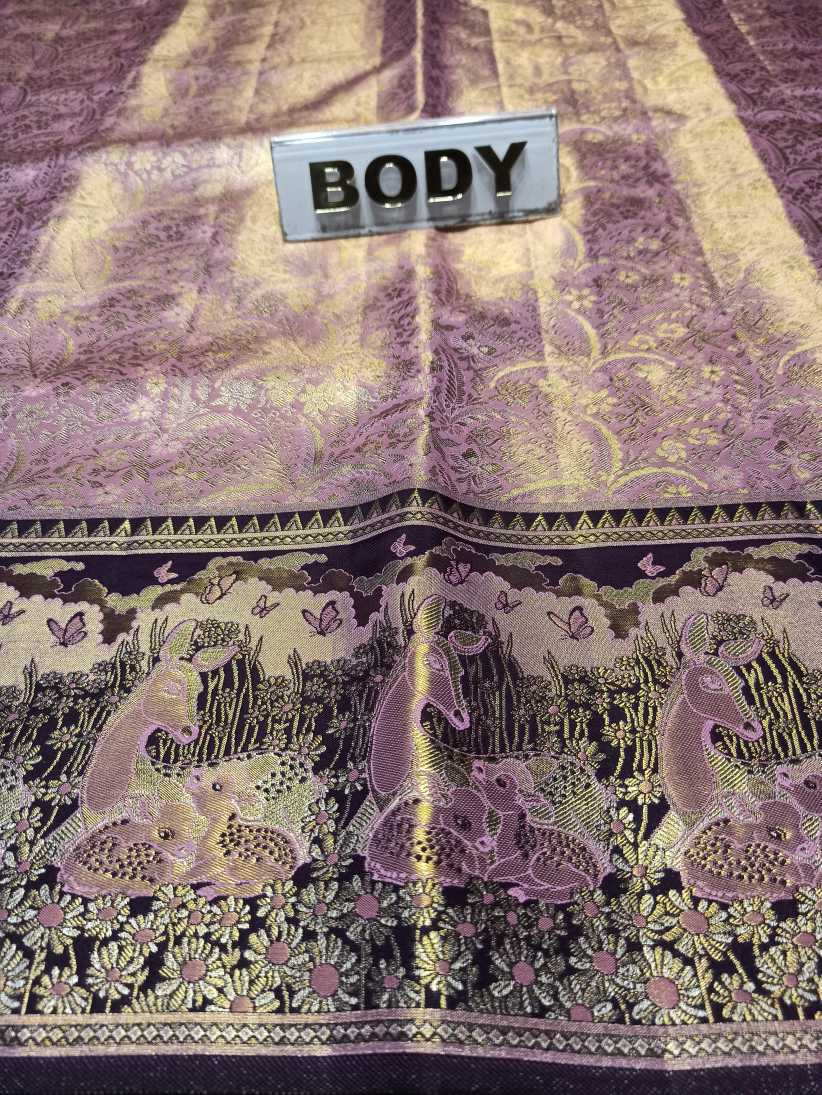 Pure Kanchipuram Silk Saree.