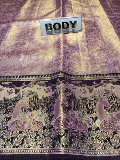 Pure Kanchipuram Silk Saree.