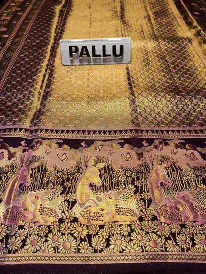 Pure Kanchipuram Silk Saree.