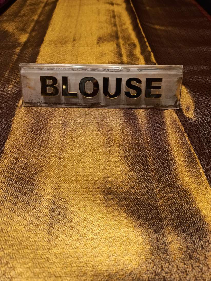 Pure Kanchipuram Silk Saree.