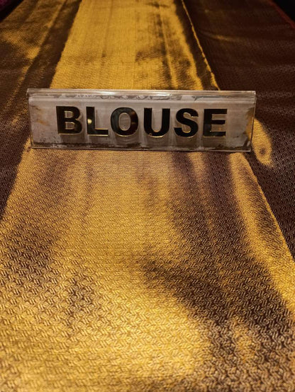 Pure Kanchipuram Silk Saree.