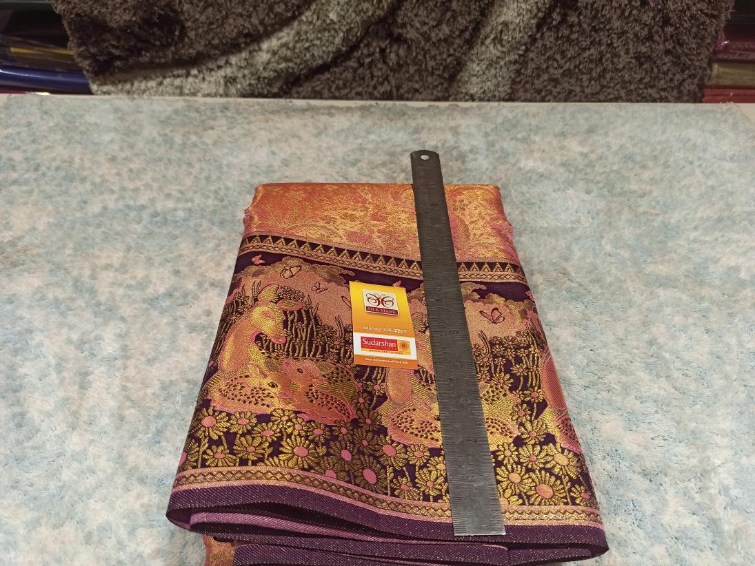 Pure Kanchipuram Silk Saree.