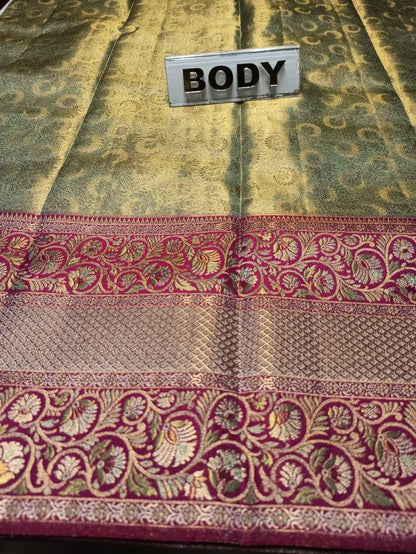 Pure Kanchipuram Silk Saree.