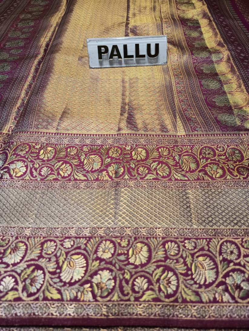 Pure Kanchipuram Silk Saree.