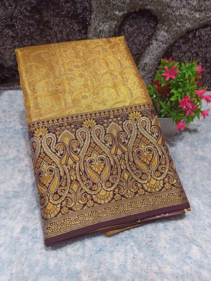 Pure Kanchipuram Silk Saree.