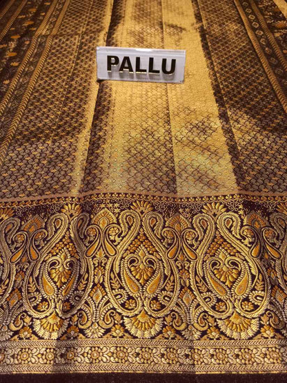 Pure Kanchipuram Silk Saree.