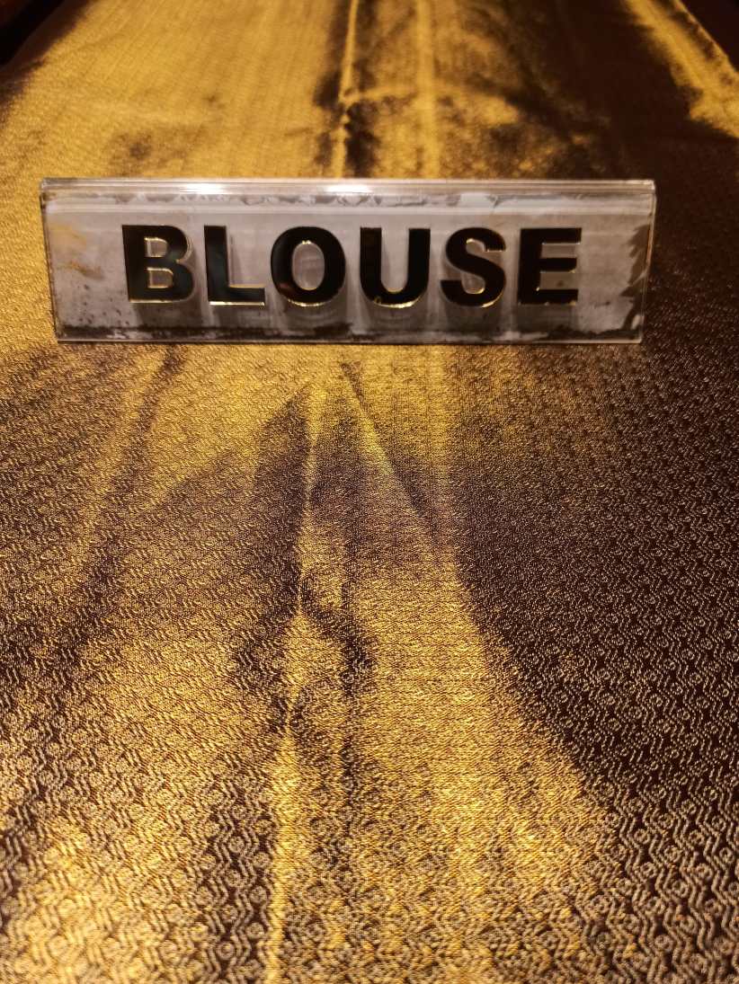 Pure Kanchipuram Silk Saree.