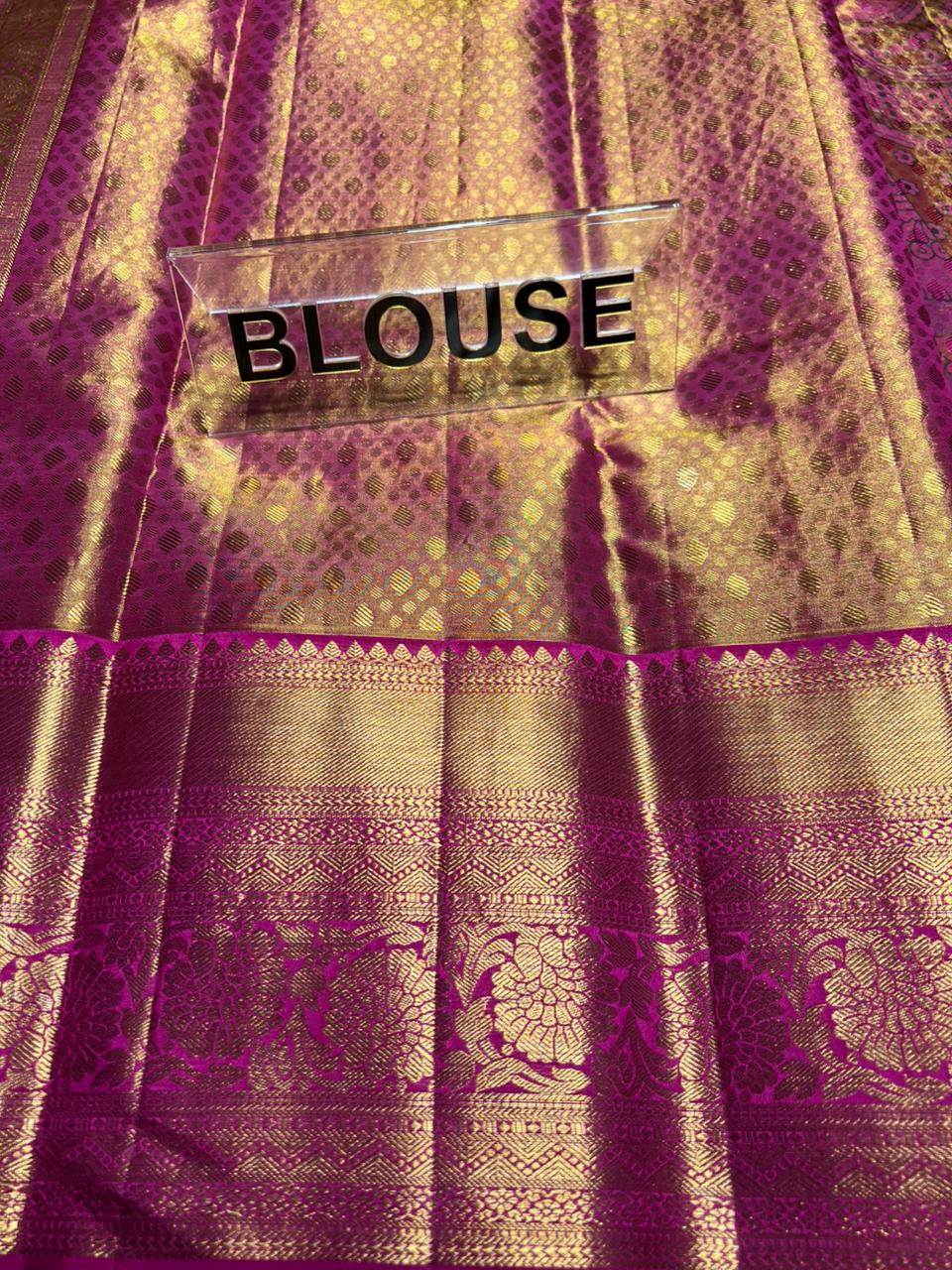 Pure Kanchipuram Silk Saree