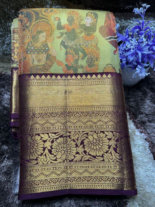Pure Kanchipuram Silk Saree