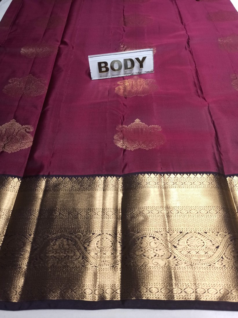 Pure Kanchipuram Silk Saree.