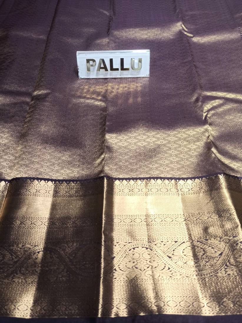 Pure Kanchipuram Silk Saree.