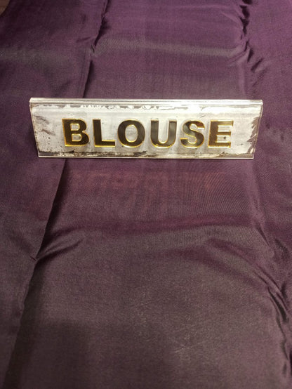 Pure Kanchipuram Silk Saree.