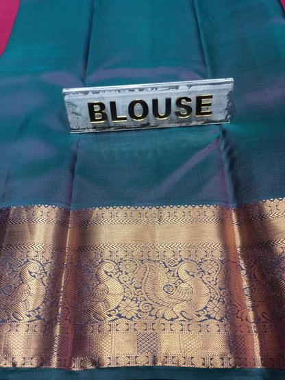 Pure Kanchipuram Silk Saree.