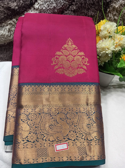 Pure Kanchipuram Silk Saree.