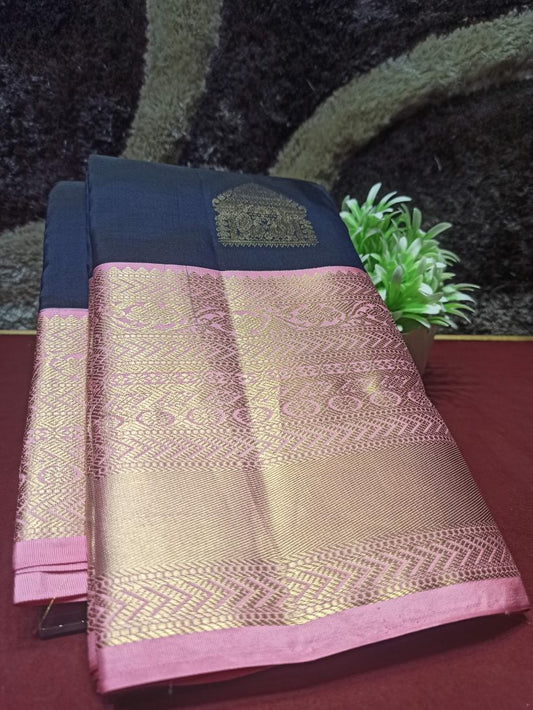 Pure Kanchipuram Silk Saree.