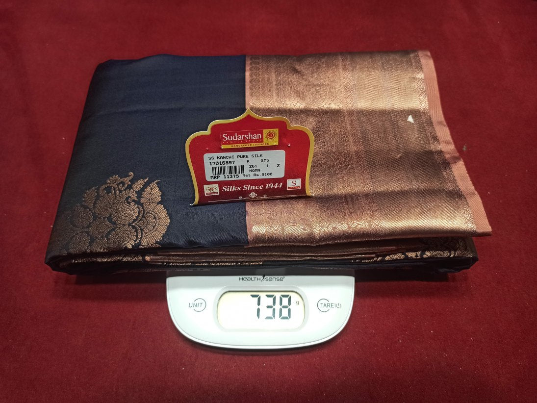 Pure Kanchipuram Silk Saree.