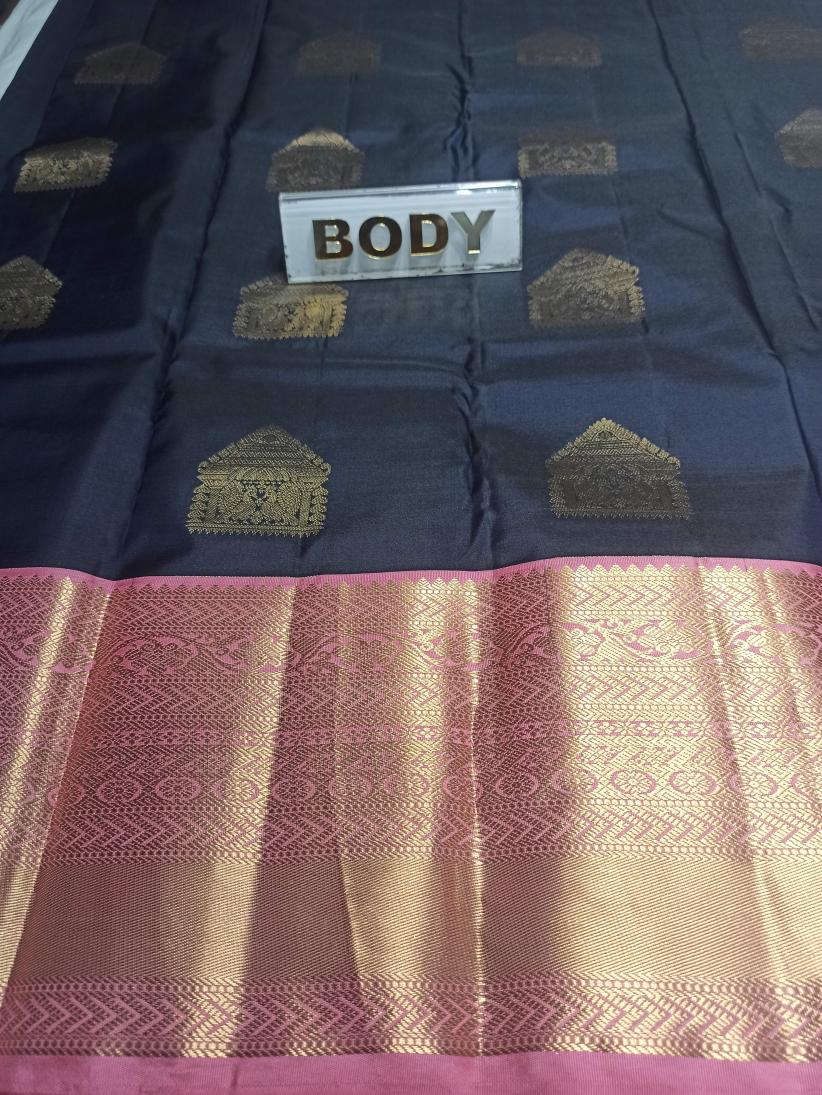 Pure Kanchipuram Silk Saree.