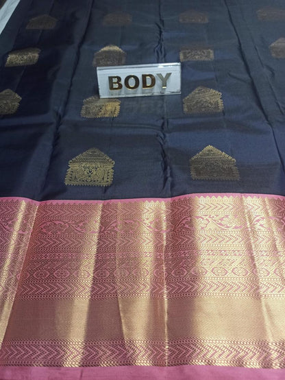 Pure Kanchipuram Silk Saree.