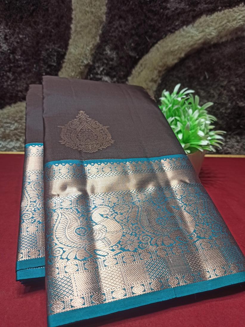 Pure Kanchipuram Silk Saree.